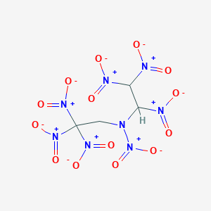 N-(1,2,2-Trinitroethyl)-N-(2,2,2-trinitroethyl)nitramide