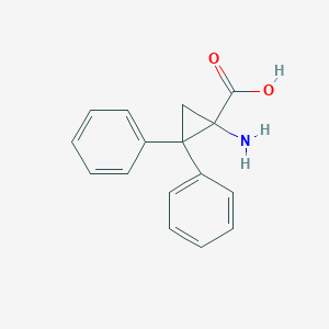 1-Amino-2,2-diphenylcyclopropane-1-carboxylic acid