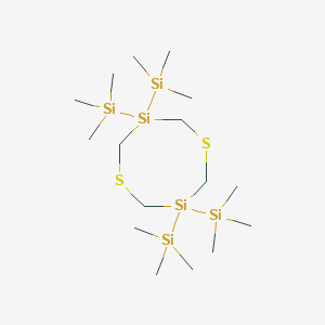 3,3,7,7-Tetrakis(trimethylsilyl)-1,5,3,7-dithiadisilocane