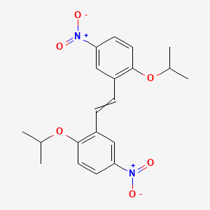 1,1'-(Ethene-1,2-diyl)bis{5-nitro-2-[(propan-2-yl)oxy]benzene}