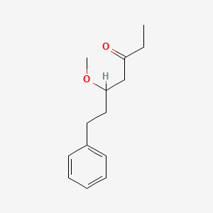 5-Methoxy-7-phenylheptan-3-one