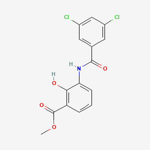 Methyl 3-(3,5-dichlorobenzamido)-2-hydroxybenzoate