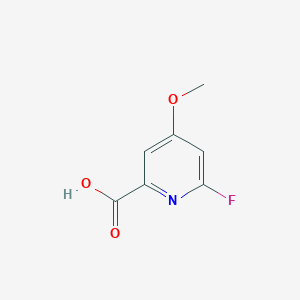 6-Fluoro-4-methoxypicolinic acid