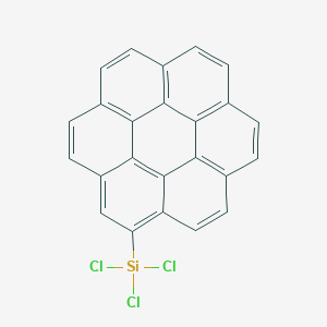 Trichloro(coronen-1-YL)silane