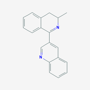 3-(3-Methyl-3,4-dihydroisoquinolin-1-yl)quinoline