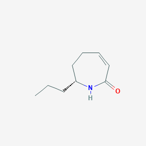 (7R)-7-Propyl-1,5,6,7-tetrahydro-2H-azepin-2-one