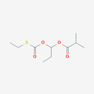 1-{[(Ethylsulfanyl)carbonyl]oxy}propyl 2-methylpropanoate