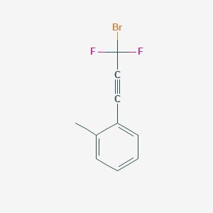 Benzene, 1-(3-bromo-3,3-difluoro-1-propynyl)-2-methyl-