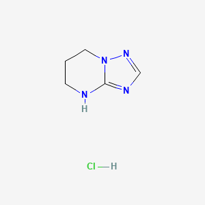 B1417828 4H,5H,6H,7H-[1,2,4]triazolo[1,5-a]pyrimidine hydrochloride CAS No. 1208673-90-8