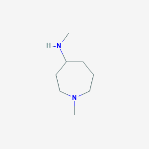 molecular formula C8H18N2 B14178545 N,1-Dimethylazepan-4-amine CAS No. 919200-86-5