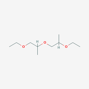 molecular formula C10H22O3 B14178618 1-Ethoxy-2-(2-ethoxypropoxy)propane CAS No. 852049-70-8