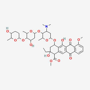 molecular formula C43H57NO15 B14178783 4-O-Methylaclacinomycin N CAS No. 79199-60-3