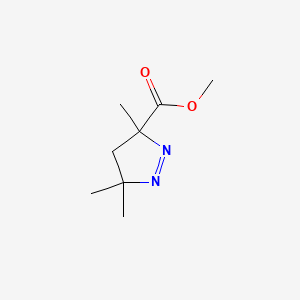 methyl 3,5,5-trimethyl-4,5-dihydro-3H-pyrazole-3-carboxylate