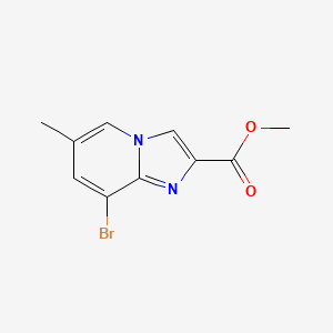 molecular formula C10H9BrN2O2 B1417885 Methyl 8-Bromo-6-methylimidazo[1,2-a]pyridine-2-carboxylate CAS No. 1171424-92-2
