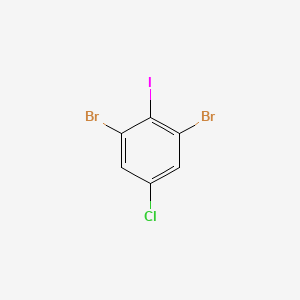 B1417889 1,3-Dibromo-5-chloro-2-iodobenzene CAS No. 81067-46-1