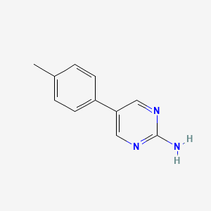 B1417891 5-(p-Tolyl)pyrimidin-2-amine CAS No. 31408-17-0