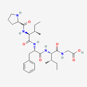 L-Prolyl-L-isoleucyl-L-phenylalanyl-L-isoleucylglycine