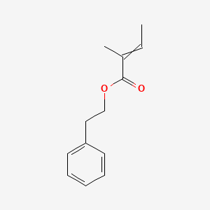 2-Phenylethyl 2-methylbut-2-enoate