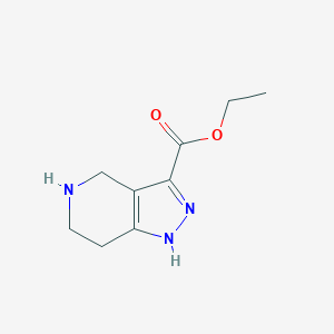 B1417899 ethyl 4,5,6,7-Tetrahydro-1H-pyrazolo[4,3-c]pyridine-3-carboxylate CAS No. 926926-62-7
