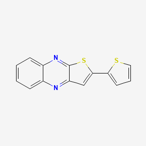 2-(Thiophen-2-YL)thieno[2,3-B]quinoxaline