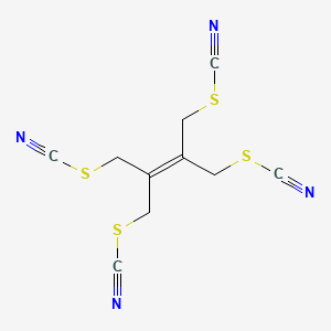 Ethene-1,1,2,2-tetrayltetramethylene tetrathiocyanate