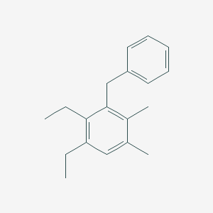 3-Benzyl-1,2-diethyl-4,5-dimethylbenzene