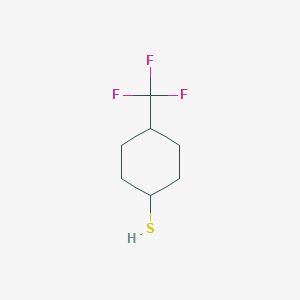 B1417915 4-(Trifluoromethyl)cyclohexane-1-thiol CAS No. 1341445-27-9