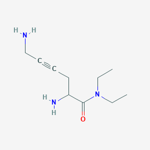 2,6-Diamino-N,N-diethylhex-4-ynamide