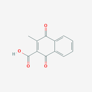 3-Methyl-1,4-dioxo-1,4-dihydronaphthalene-2-carboxylic acid