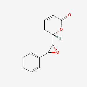 (2S)-2-[(2S,3S)-3-phenyloxiran-2-yl]-2,3-dihydropyran-6-one