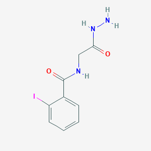 molecular formula C9H10IN3O2 B14179333 N-(2-Iodobenzoyl)glycine hydrazide CAS No. 887359-64-0