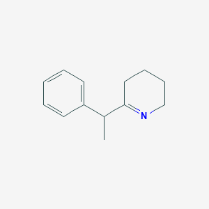 6-(1-Phenylethyl)-2,3,4,5-tetrahydropyridine