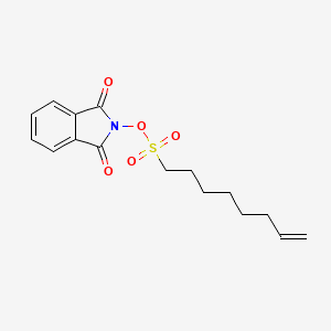 2-[(Oct-7-ene-1-sulfonyl)oxy]-1H-isoindole-1,3(2H)-dione