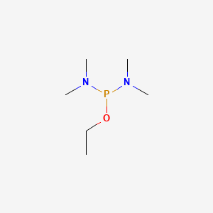 Phosphorodiamidous acid, N,N,N',N'-tetramethyl-, ethyl ester