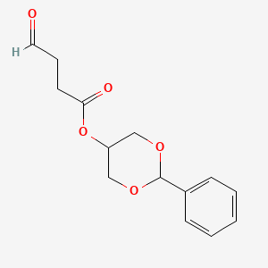 2-Phenyl-1,3-dioxan-5-yl 4-oxobutanoate