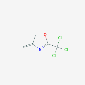 4-Methylidene-2-(trichloromethyl)-4,5-dihydro-1,3-oxazole