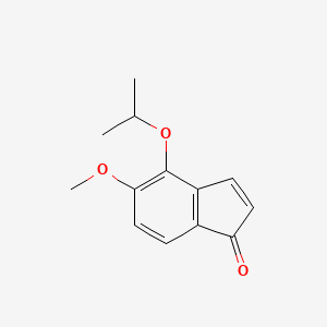 1H-Inden-1-one, 5-methoxy-4-(1-methylethoxy)-