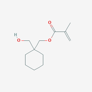 [1-(Hydroxymethyl)cyclohexyl]methyl 2-methylprop-2-enoate