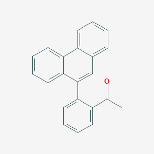 Ethanone, 1-[2-(9-phenanthrenyl)phenyl]-