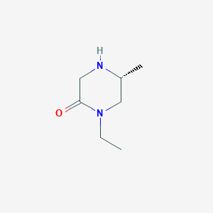 B1417954 (R)-1-ethyl-5-methylpiperazin-2-one CAS No. 1068149-98-3