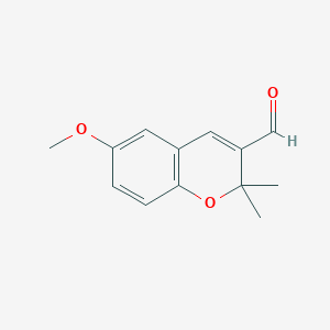 6-Methoxy-2,2-dimethyl-2H-1-benzopyran-3-carbaldehyde