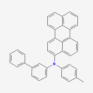 N-([1,1'-Biphenyl]-3-yl)-N-(4-methylphenyl)perylen-3-amine