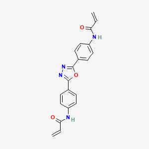 N,N'-[1,3,4-Oxadiazole-2,5-diyldi(4,1-phenylene)]di(prop-2-enamide)