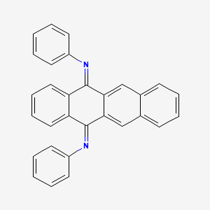 (5E,12E)-N~5~,N~12~-Diphenyltetracene-5,12-diimine