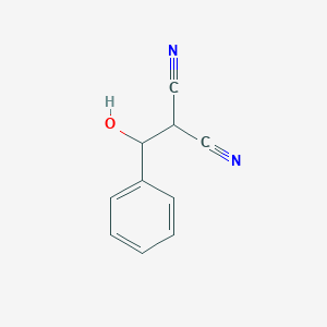 [Hydroxy(phenyl)methyl]propanedinitrile