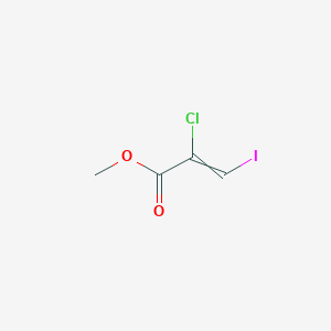 Methyl 2-chloro-3-iodoprop-2-enoate