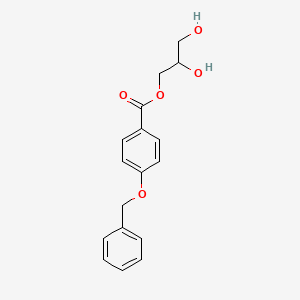 2,3-Dihydroxypropyl 4-(benzyloxy)benzoate