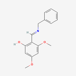 6-[(Benzylamino)methylidene]-3,5-dimethoxycyclohexa-2,4-dien-1-one