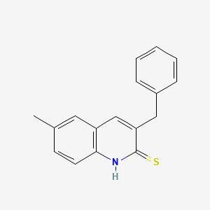 3-Benzyl-6-methylquinoline-2(1H)-thione