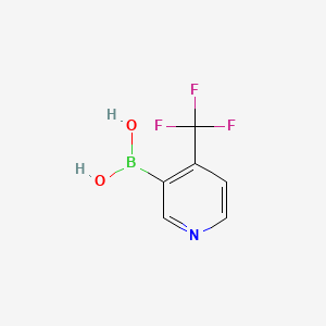 molecular formula C6H5BF3NO2 B1418024 (4-(三氟甲基)吡啶-3-基)硼酸 CAS No. 947533-41-7